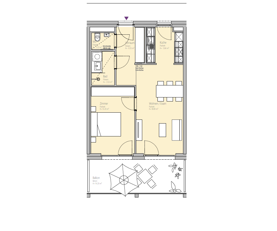 Wohnungsansicht