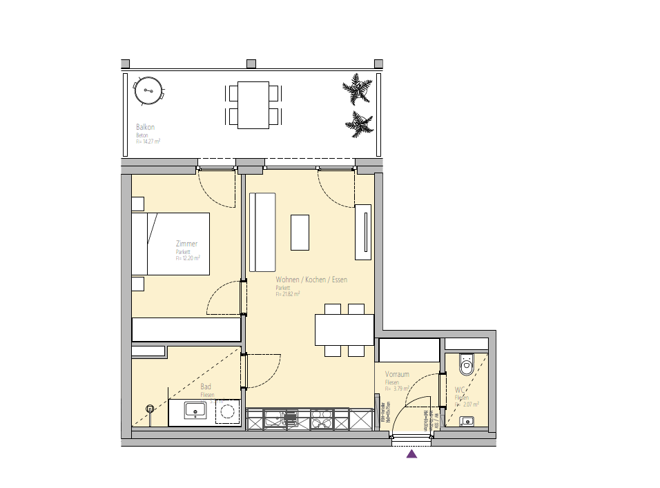 Wohnungsansicht