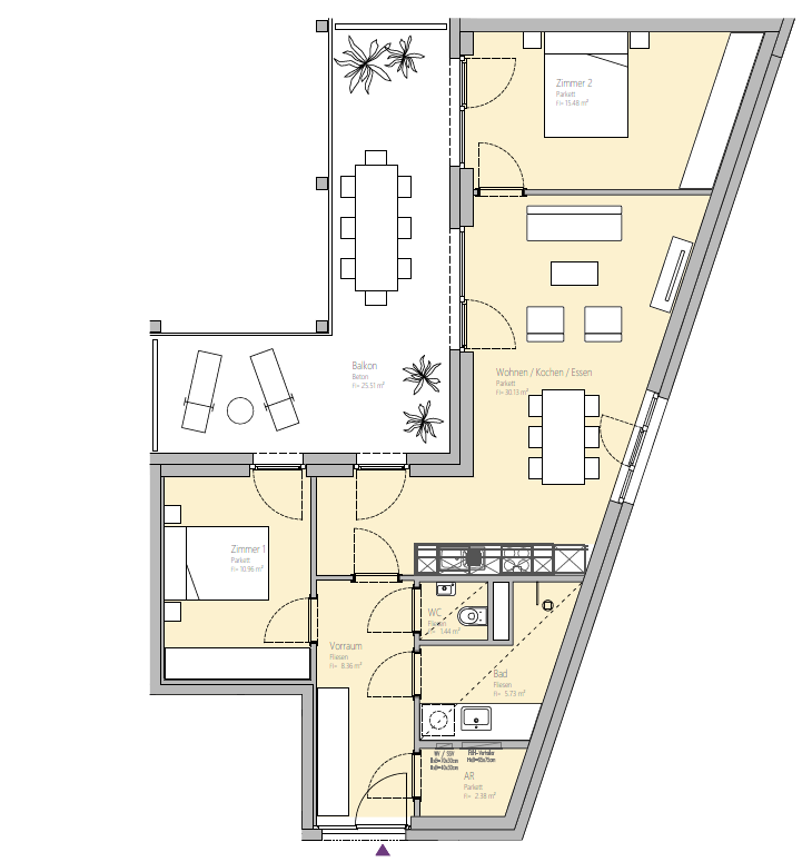 Wohnungsansicht