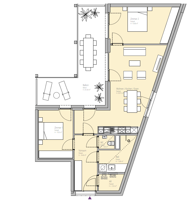 Wohnungsansicht