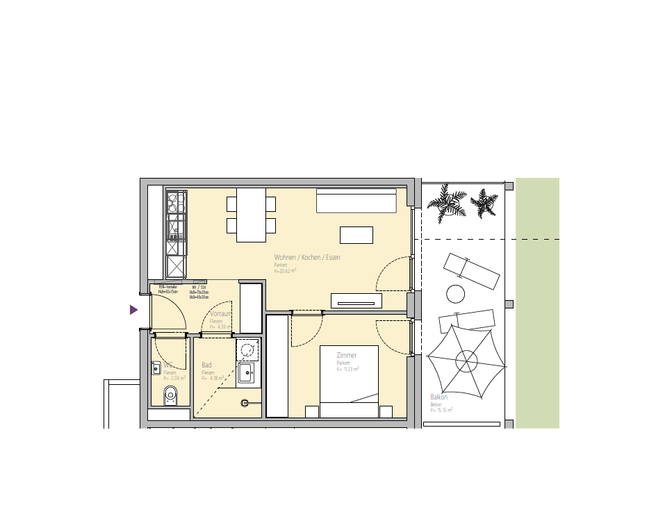 Wohnungsansicht