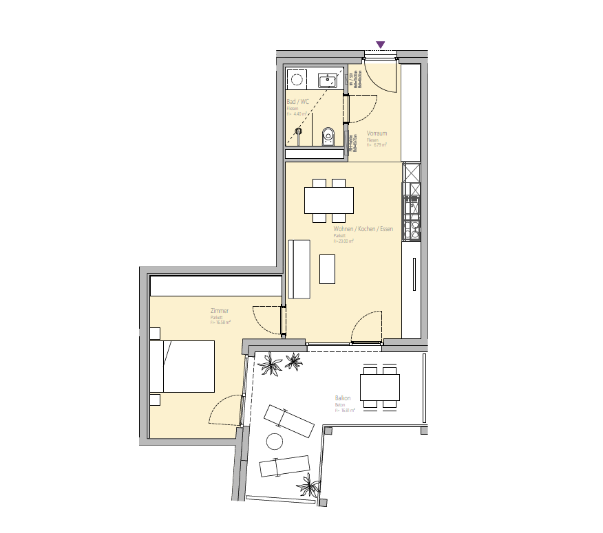 Wohnungsansicht